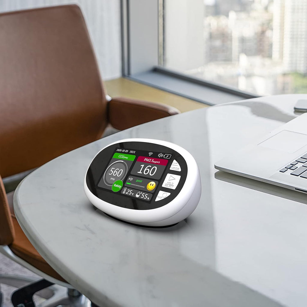 Pack of 2 CO2 Detector with LED Display T36084