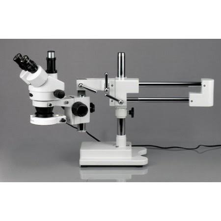 Trinocular Stereo Zoom Microscope, 3.5X-90X Magnification H675