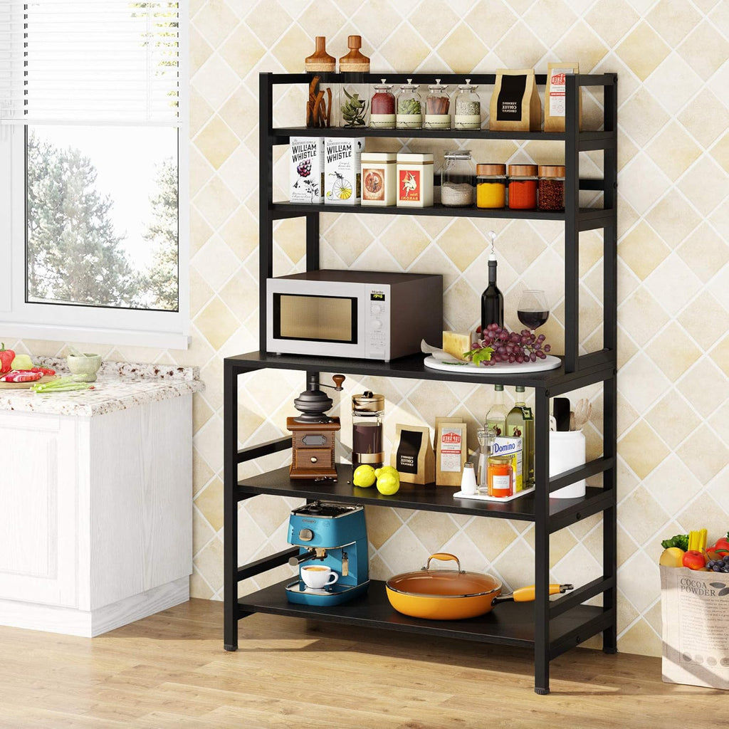5-Tier White Kitchen Utility Storage Shelf N11203