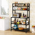 5-Tier White Kitchen Utility Storage Shelf N11203