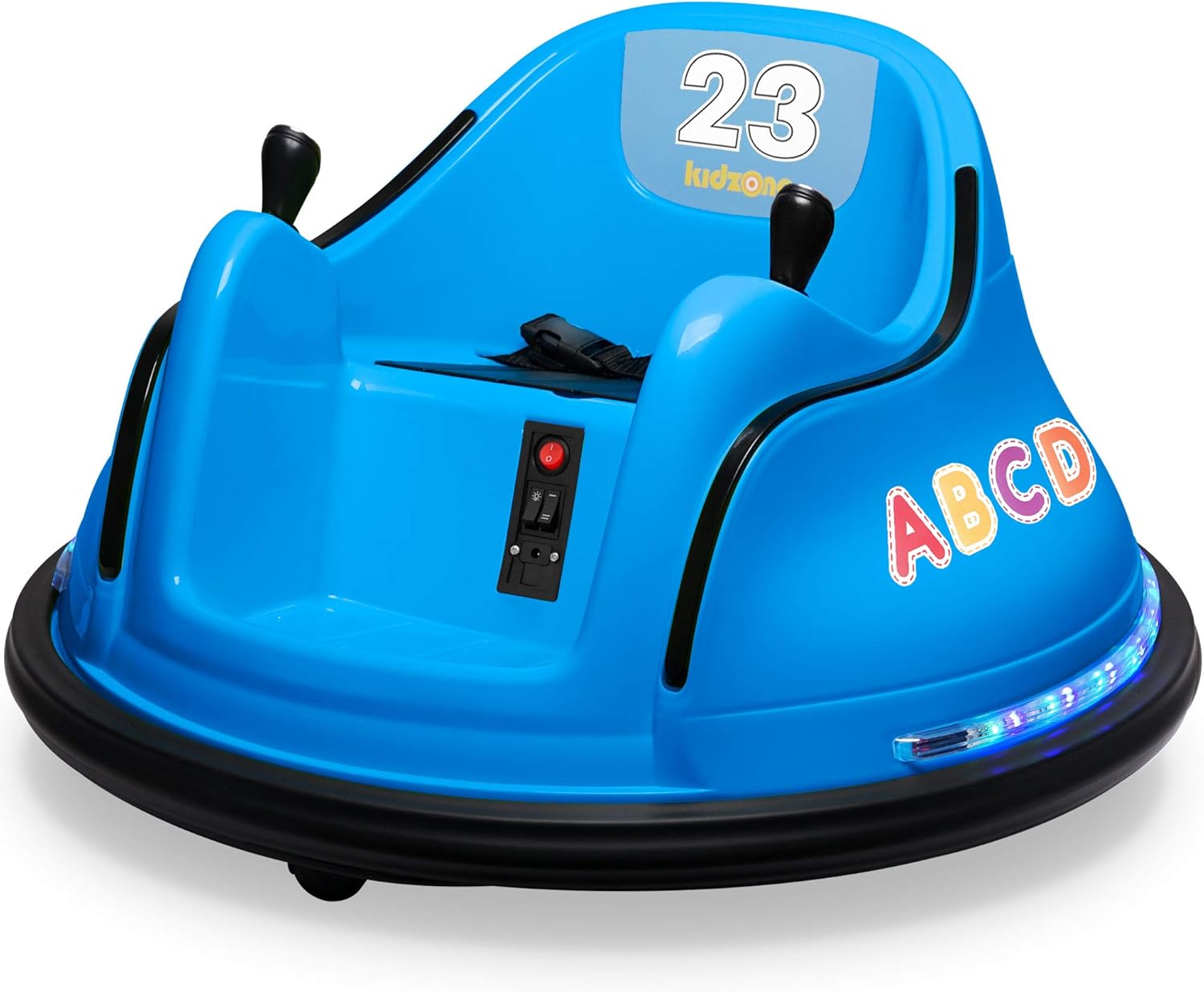 Dark Blue 12V Electric Ride On Bumper Car with Remote Control F88116