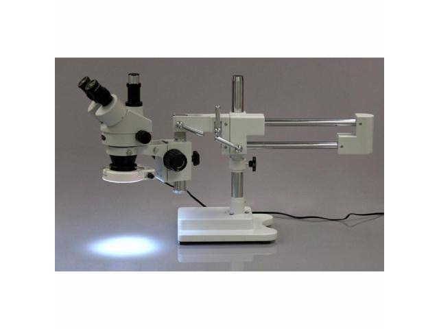 Trinocular Stereo Zoom Microscope, 3.5X-90X Magnification H675