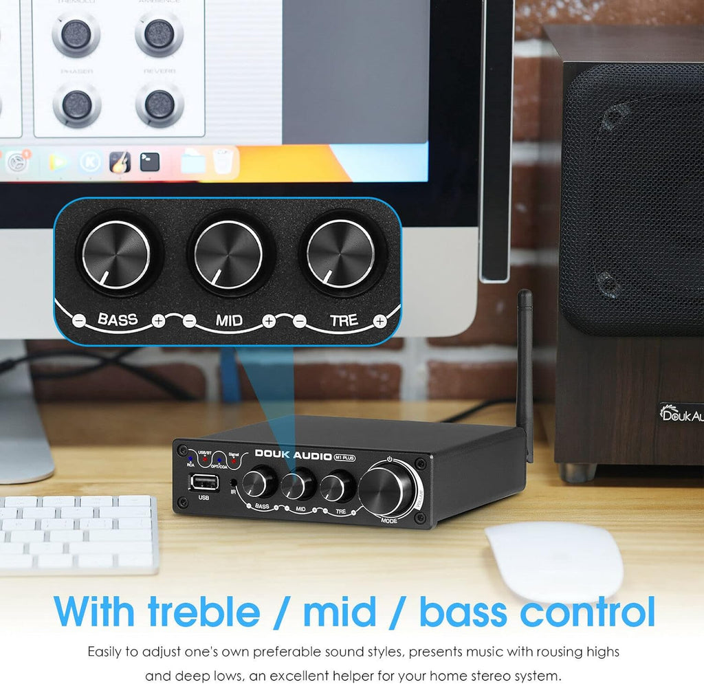 Mini Bluetooth 5.0 Digital Amplifier 100W×2 L589397