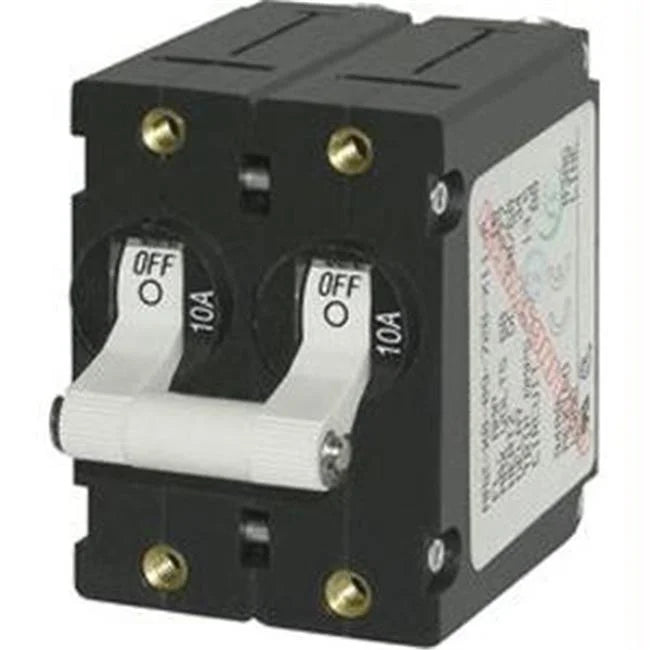 Double Pole Toggle - Black - 10A L40594