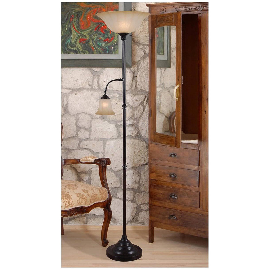Golden Bronze Torchiere S862146