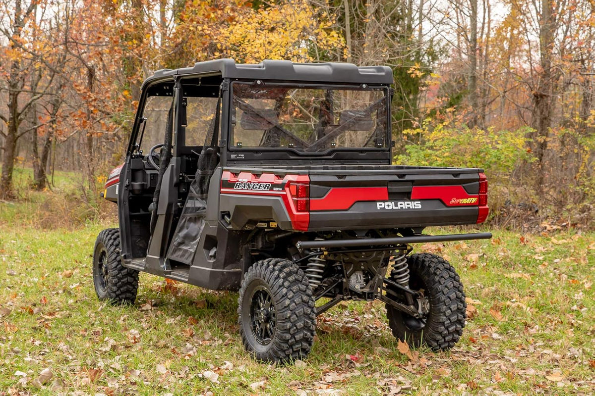 Wrinkle Black Heavy Duty Steel Rear Bumper K885