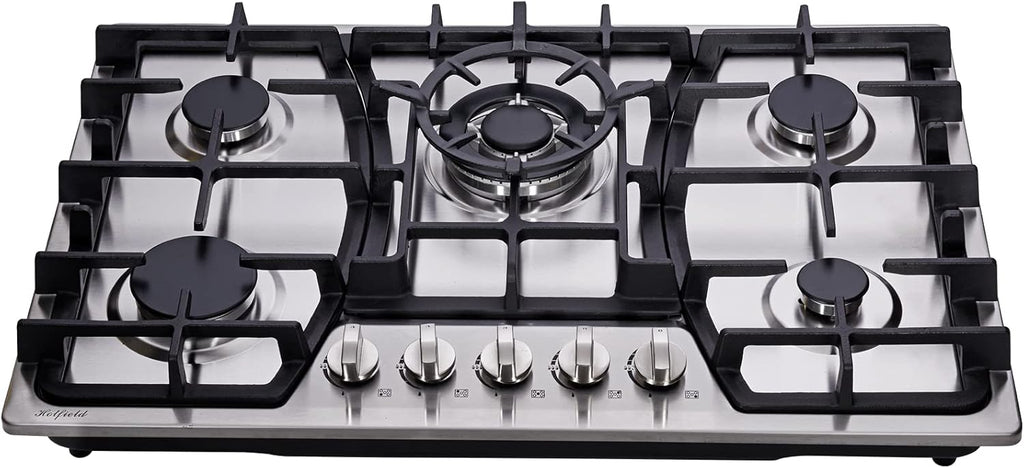 30 Inch 5 Burners Stainless Steel Gas Cooktop U320377