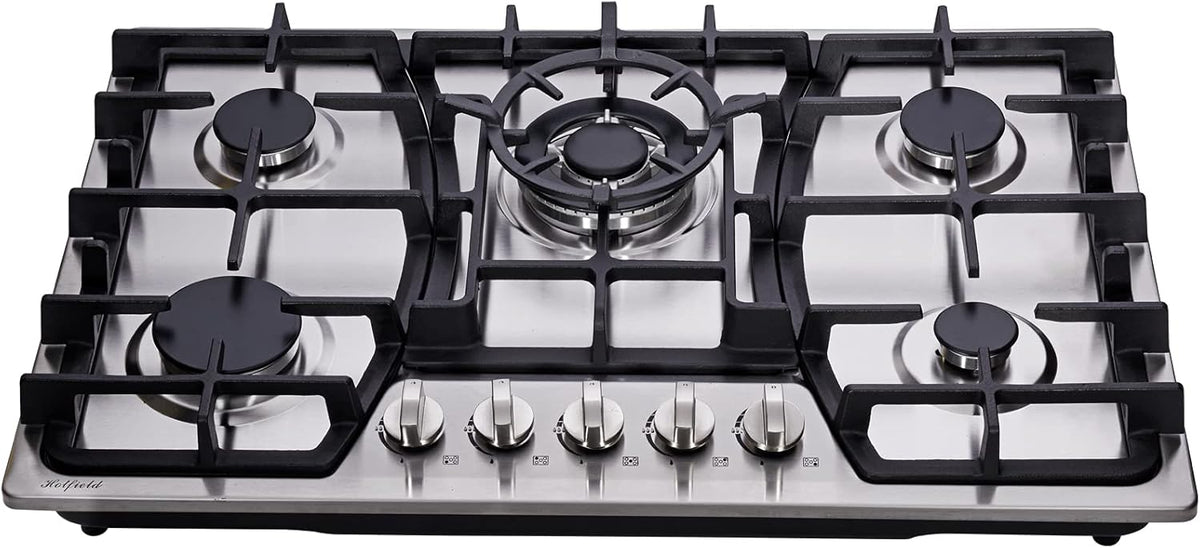 30 Inch 5 Burners Stainless Steel Gas Cooktop U320377
