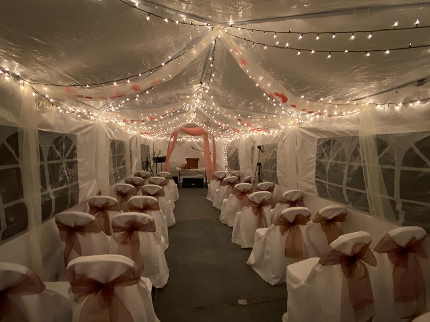 10x20 Outdoor Canopy Tent with 6 Removable Walls L967