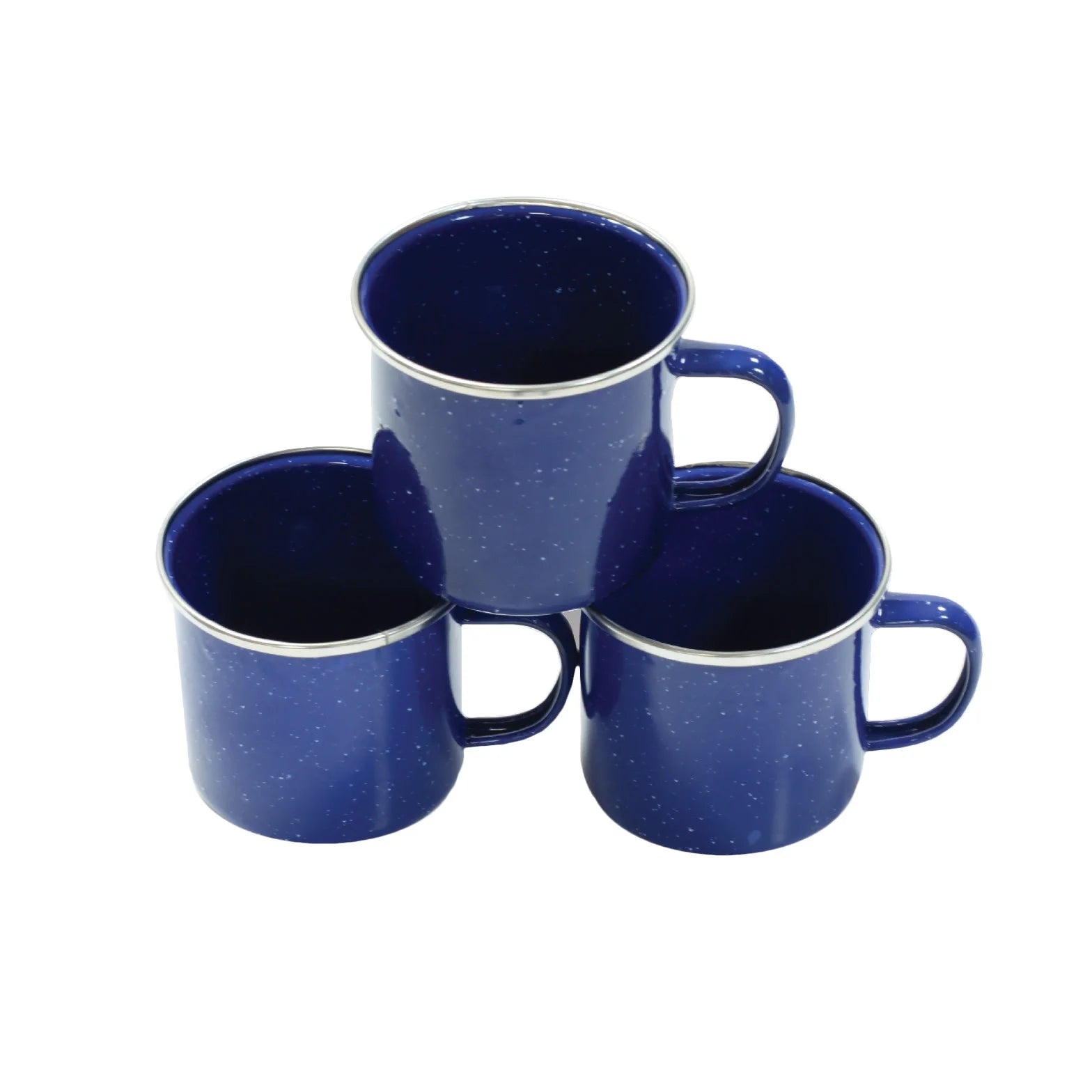 24 Piece Enamel Camping Tableware Set K371
