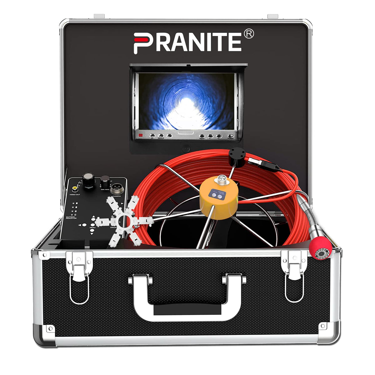 IP68 Waterproof 7 Inch TFT LCD Color Monitor Pipe Inspection Camera with 30M Cable A658455