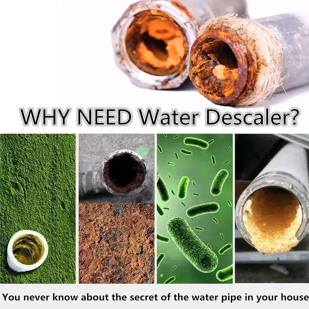 Electronic Water Descaler System Salt Free Water Softener Y956566