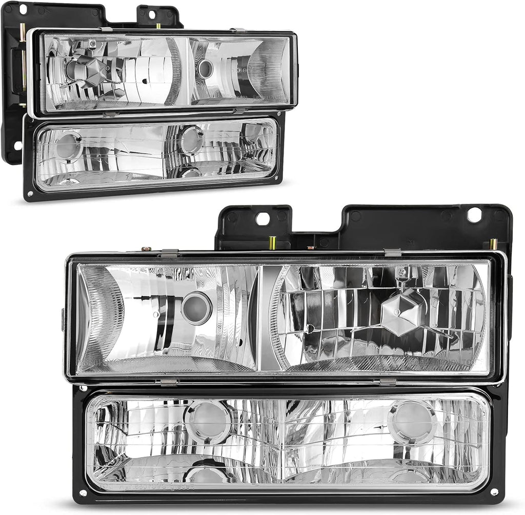 Headlight Assembly with Bumper Lights Pack of 2 K16830