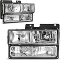 Headlight Assembly with Bumper Lights Pack of 2 K16830