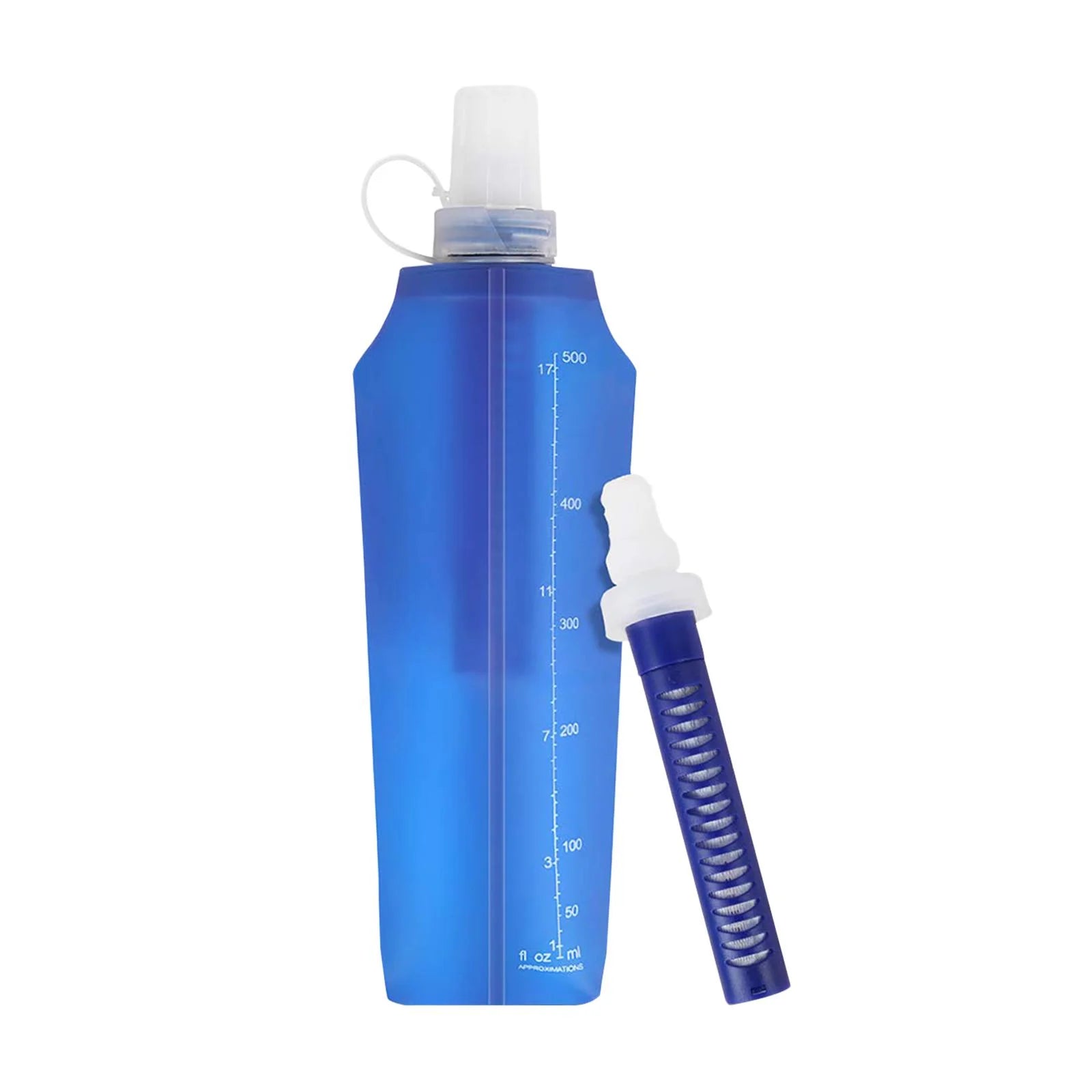 Collapsible Filtered Water Bottle with Filter M604