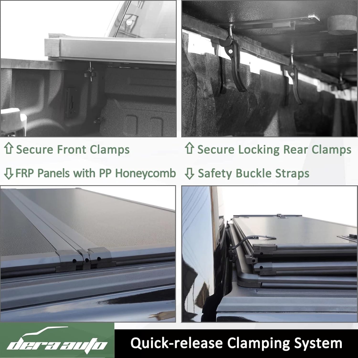 Hard Tri-Fold Truck Bed Tonneau Cover S47386