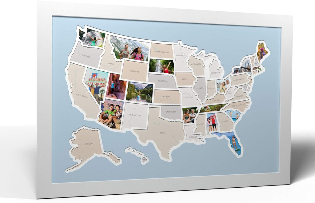 50 States USA Photo Map I905356