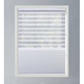 Crystal Blackout and Sheer White Cellular Shade Blind Size: 25W x 72L F4761