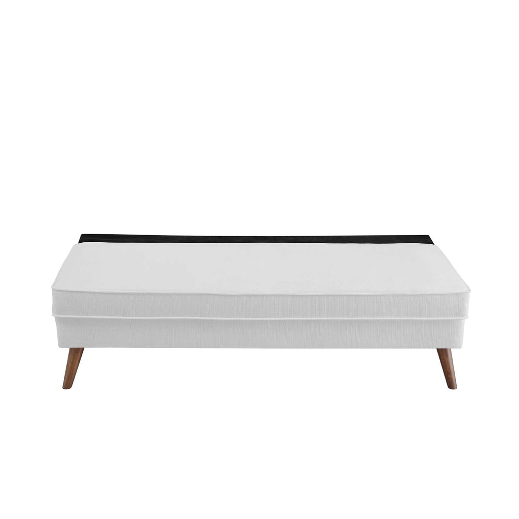White Fabric Sofa L3803