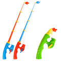 6 Pcs Stretchable Fishing Pole Toy Bath Toy Flexible Magnetic Kids Fishing Rod B290944