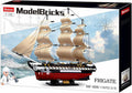 Frigate Sailing Warship Model Bricks V987998