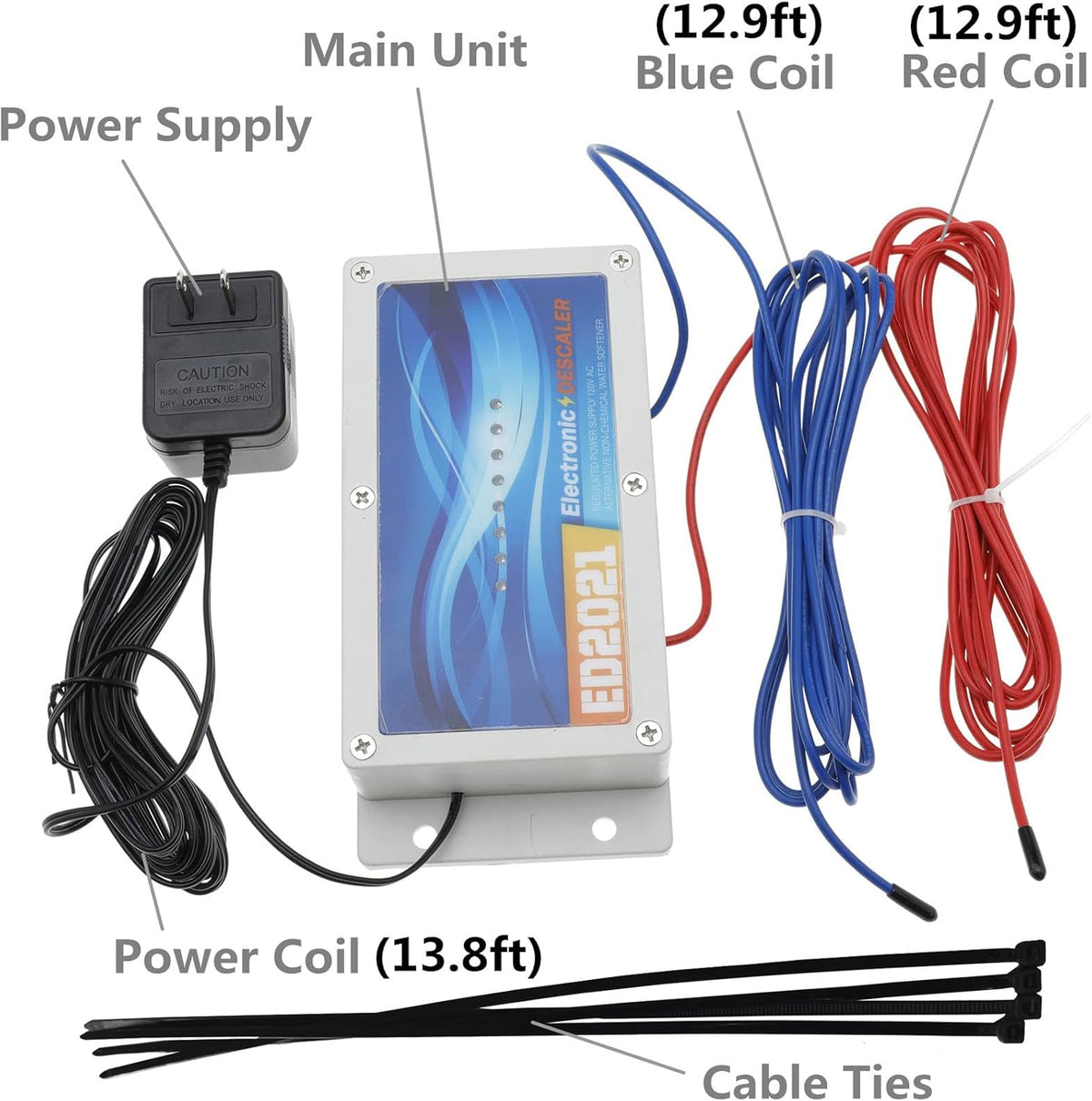 Electronic Water Descaler System Salt Free Water Softener Y956566