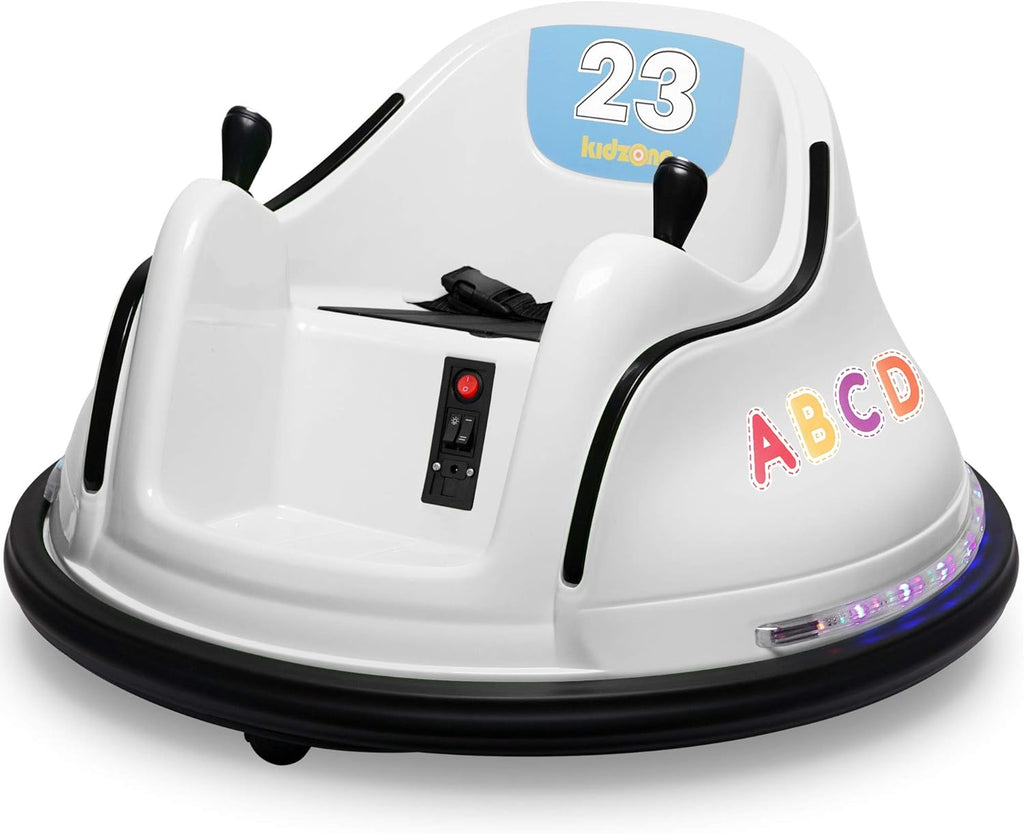 Dark Blue 12V Electric Ride On Bumper Car with Remote Control F88116