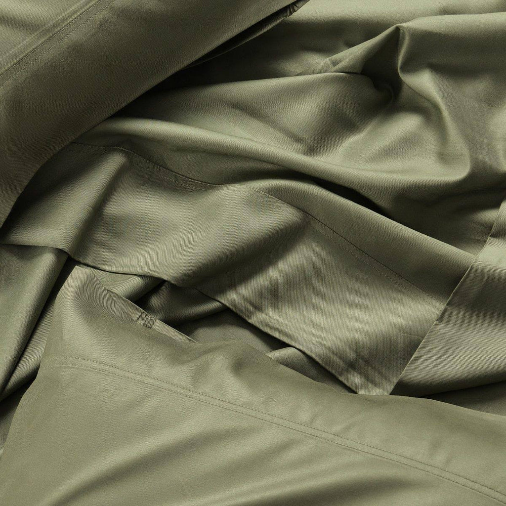 Taupe Bamboo Head Split King Sheets V142529