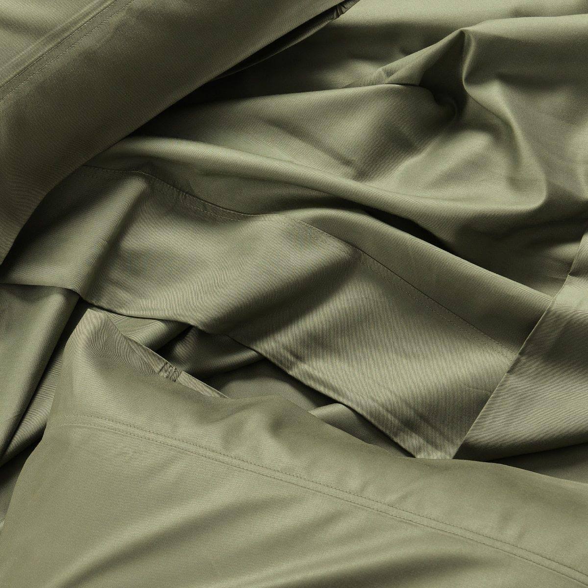 Taupe Bamboo Head Split King Sheets V142529