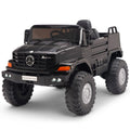 Black Battery Powered Ride on Toy Car with Parent Remote Control C44599