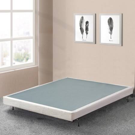 Twin Wood Box Spring with Easy Assembly I761