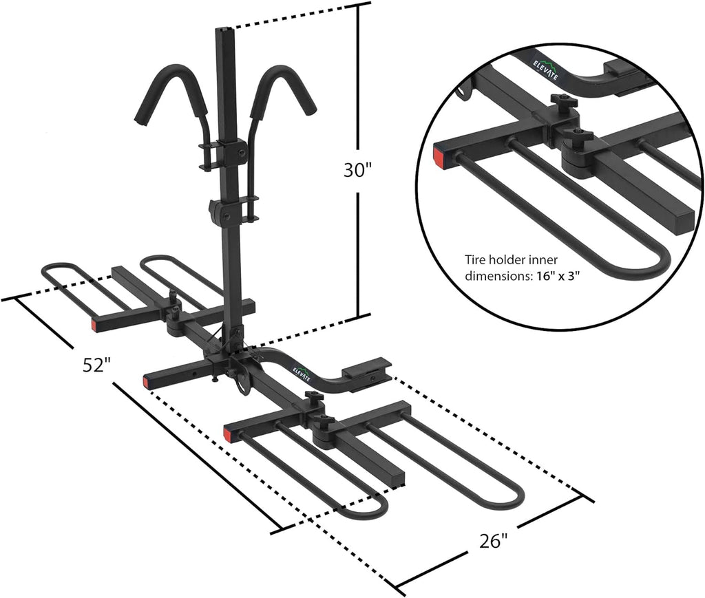 2 Bike Hitch Bike Rack L289