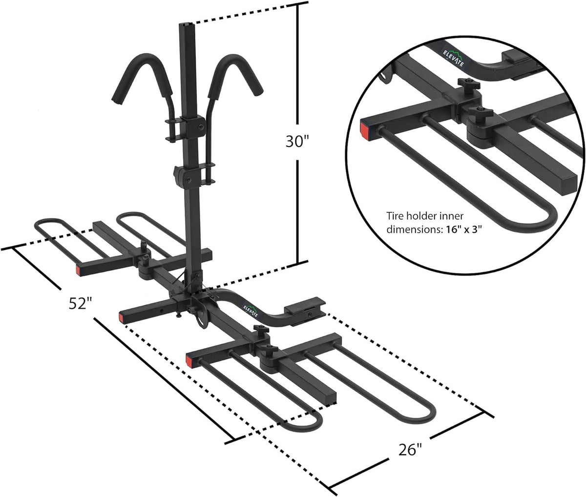 2 Bike Hitch Bike Rack L289