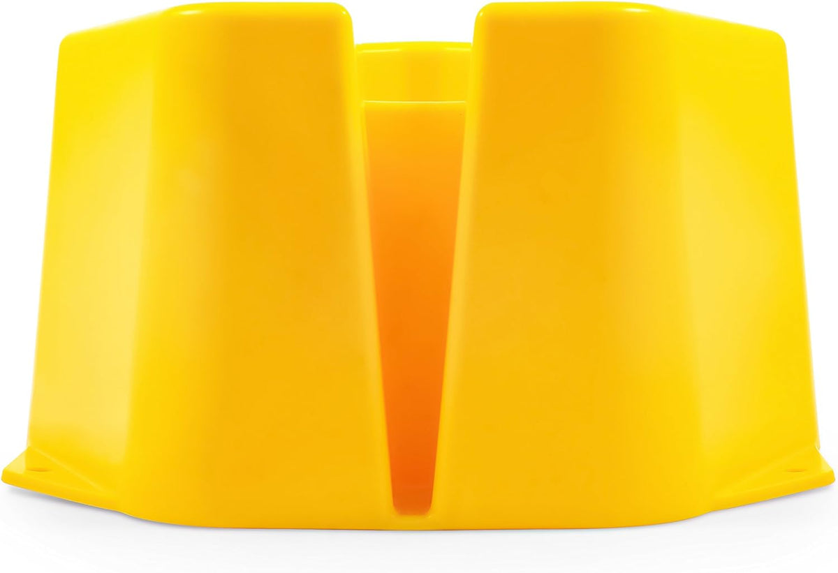 Yellow 7-inch Stabilizer Jack Supports 2-Pack N99537