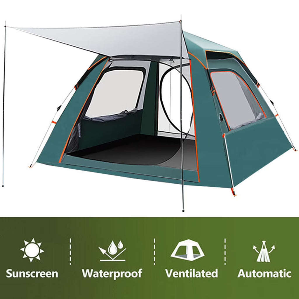 5 Person Waterproof Quick Set Portable Tent K79524