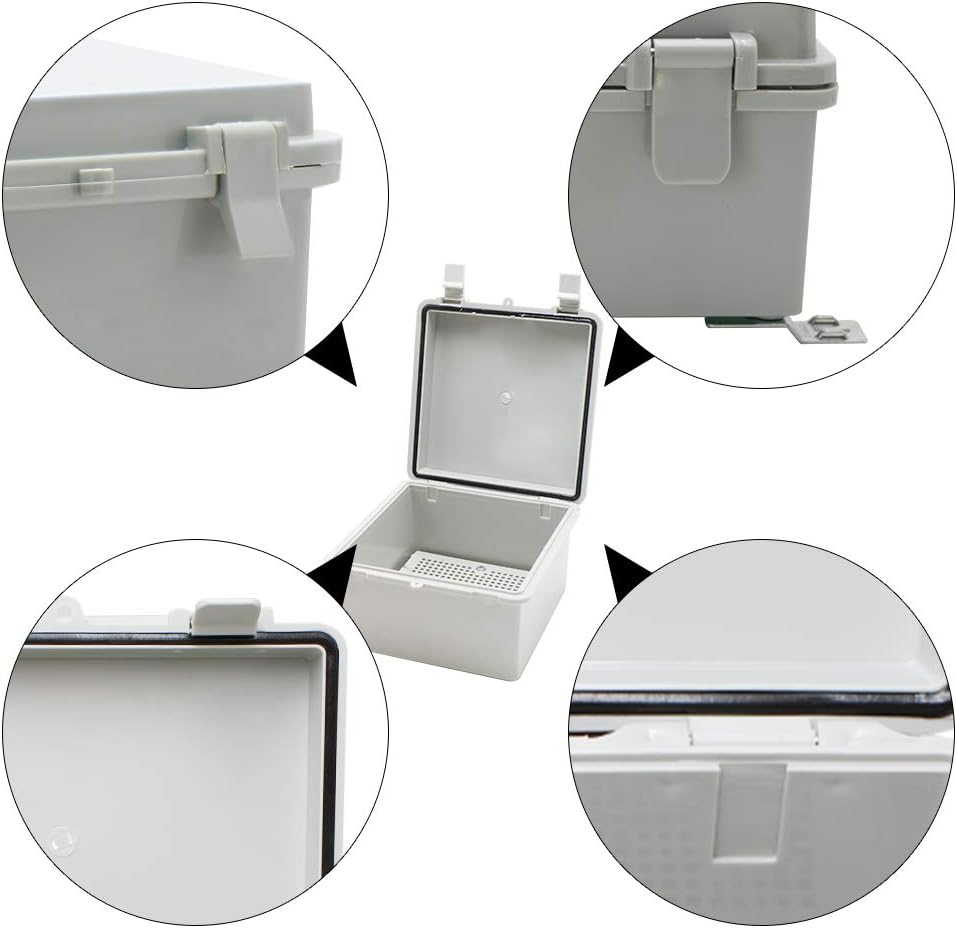 Waterproof ABS Plastic Electrical Box with Wall Bracket IP65 U921