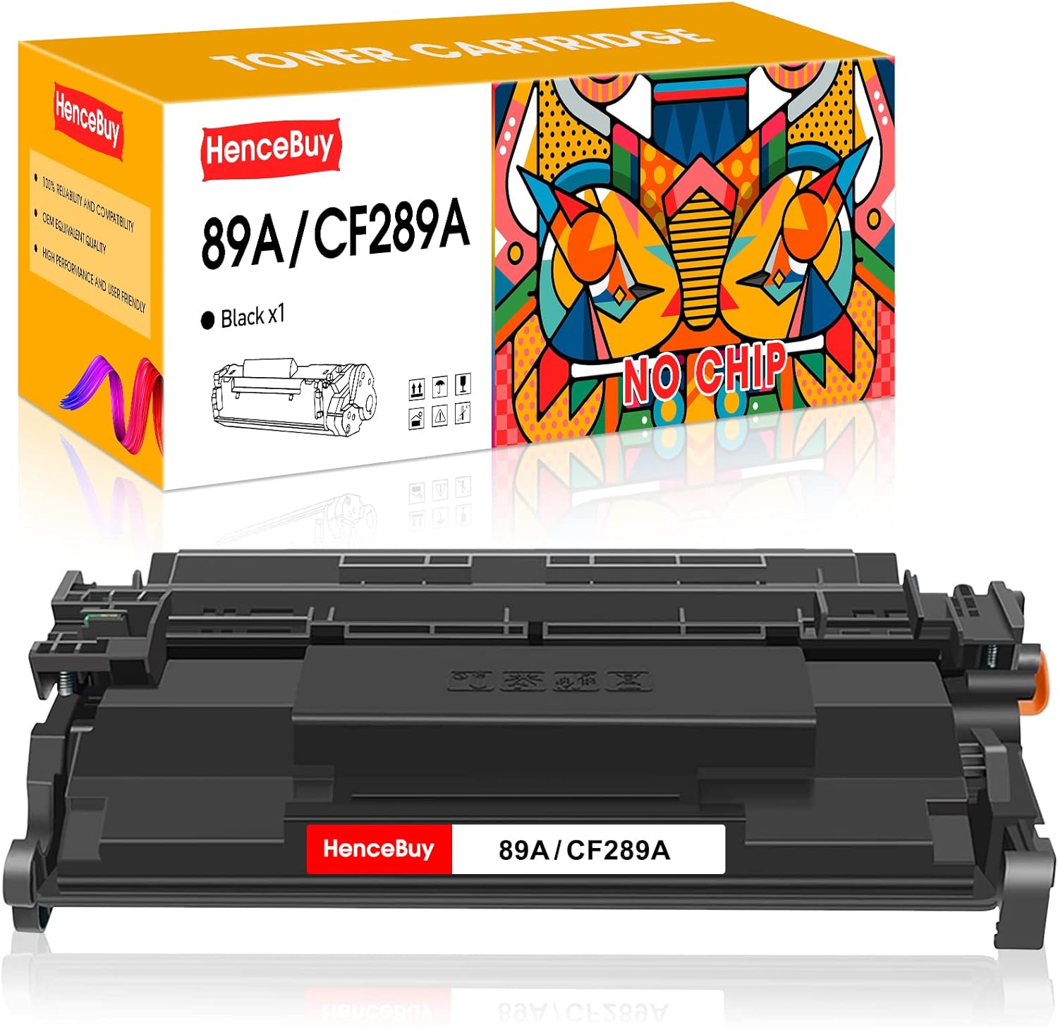 Compatible Toner Cartridge for HP 89A CF289A Printer, Black, 1-Pack B82135