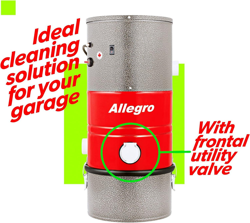 Wall Mounted Garage Vacuum Air Hose Cleaning Tools W23363