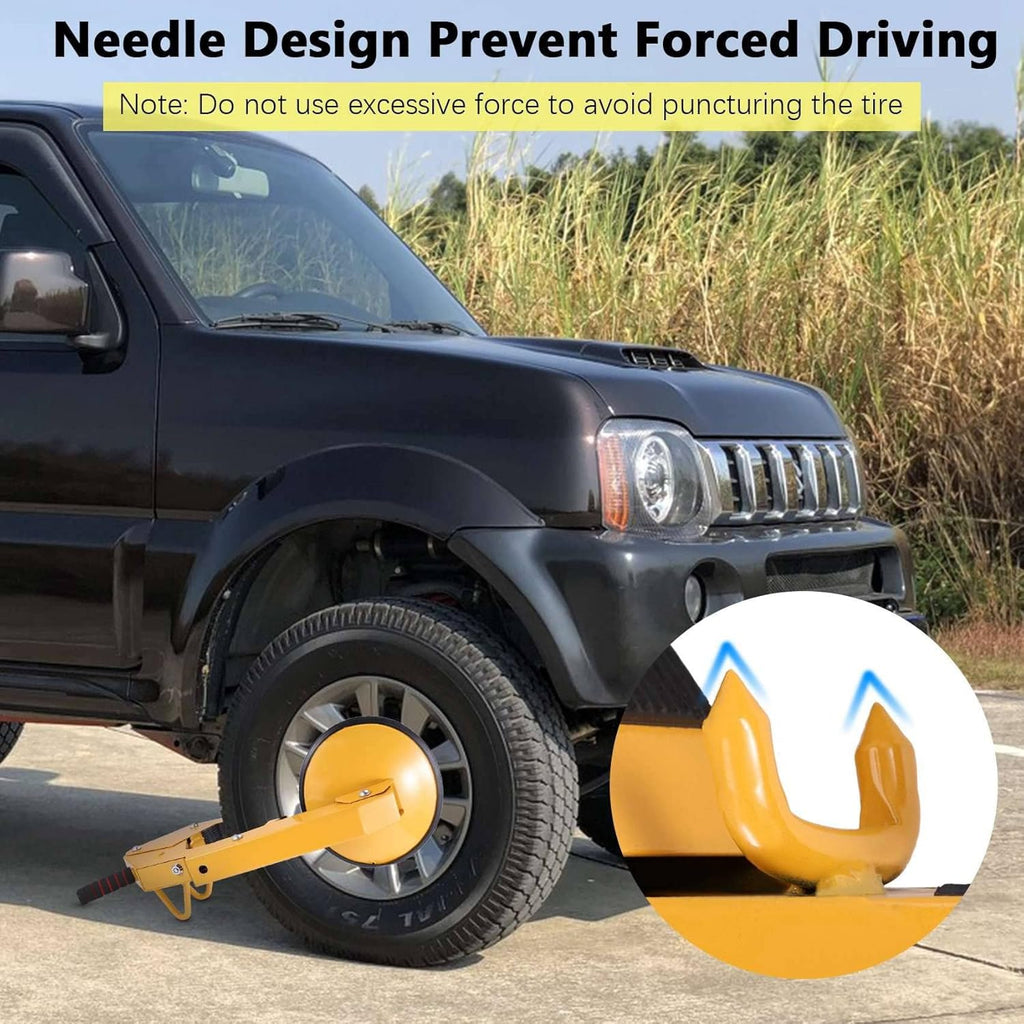 Wheel Lock Clamp Anti-Theft Boot Lock for Car Truck RV SUV L576
