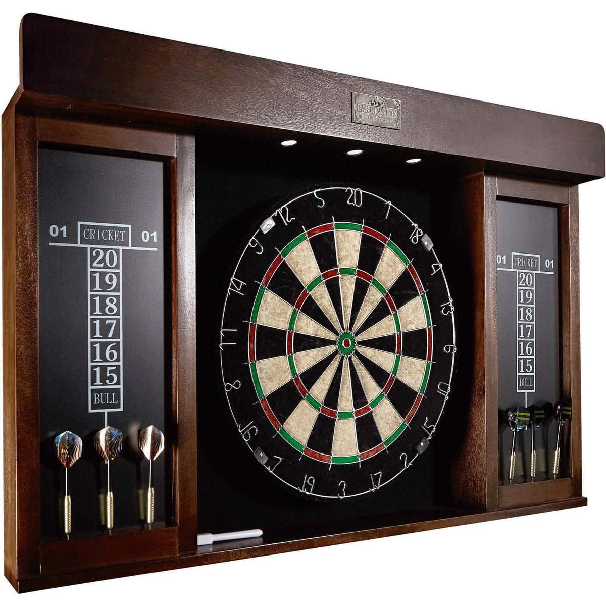 40 inch Dartboard Cabinet with LED Light T12169