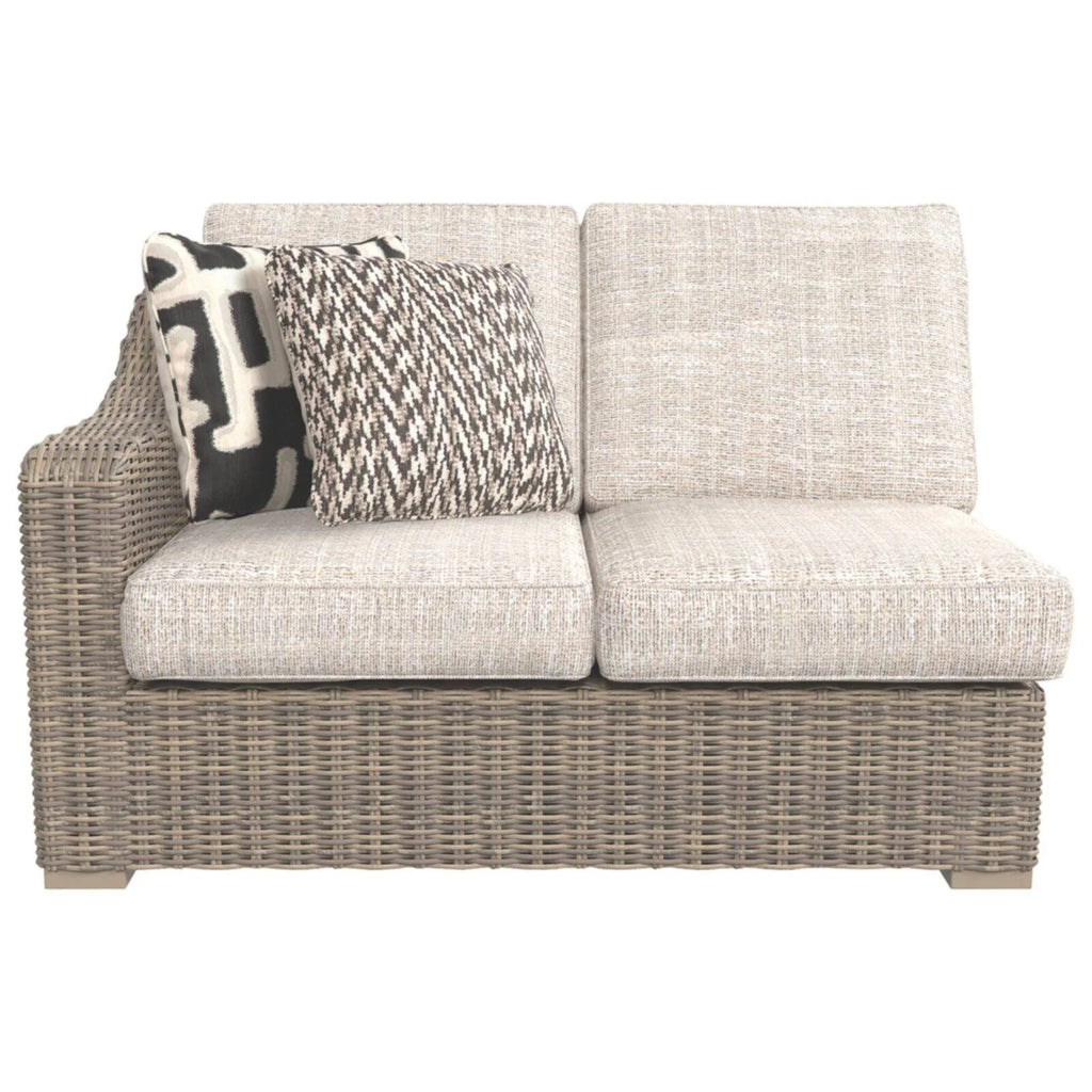 Beige 2 Piece Patio Loveseat Set E336701