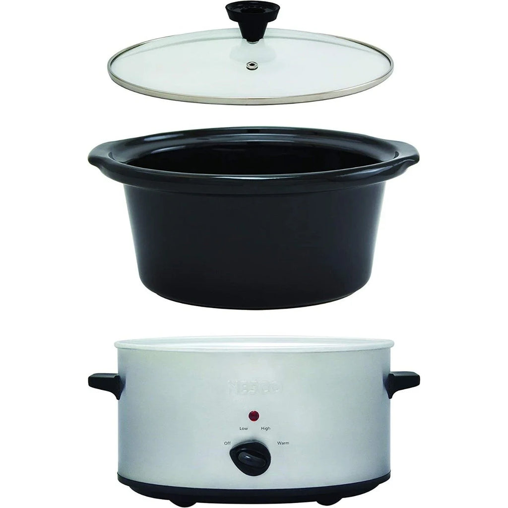 6-Quart Stainless Steel Slow Cooker C41302