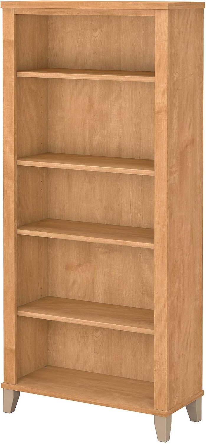 5 Shelf Bookcase, Sand Oak X39332