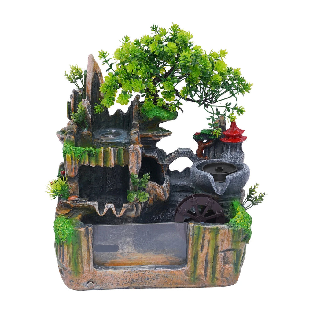 Indoor Rockery Water Fountain with LED Light O853