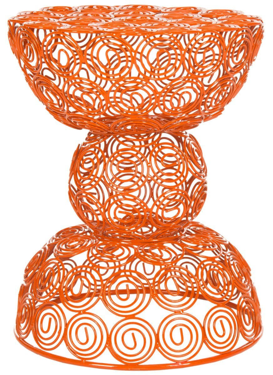 Dark Blue Iron Wire Stool K972783