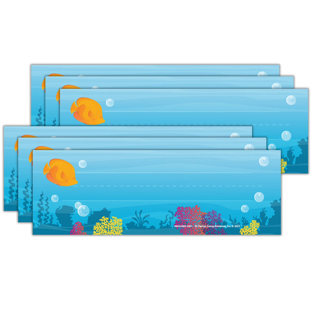 Tented Name Plates, 36 Per Pack, 6 Packs I486287