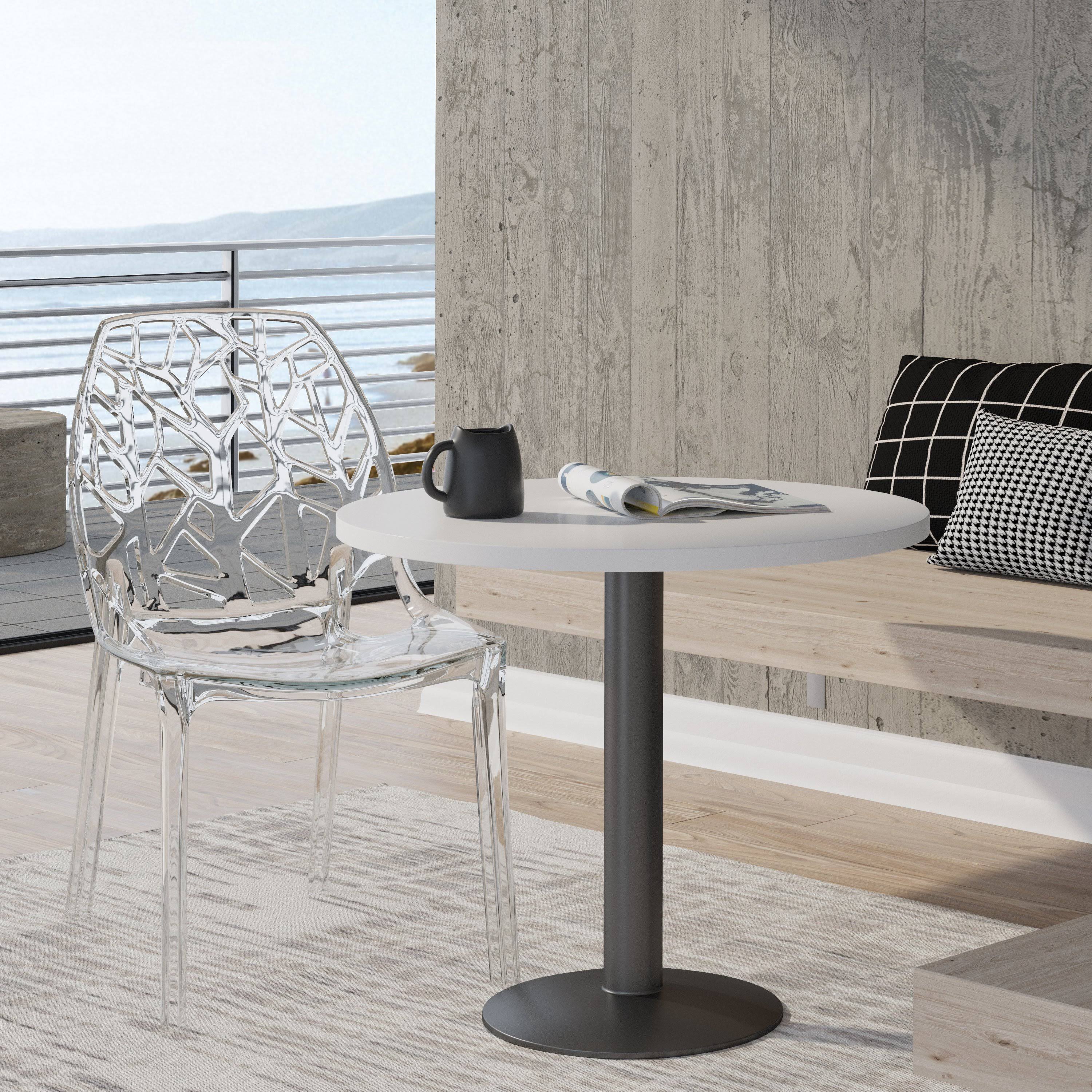 Clear Modern Dining Side Chair H461458