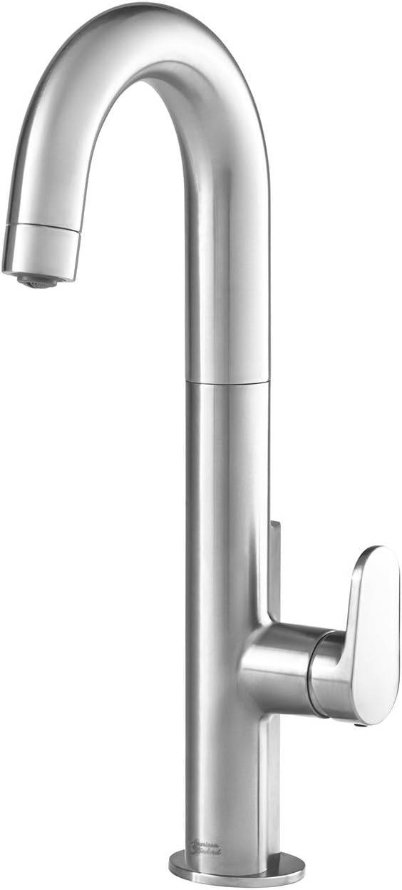 Polished Chrome Single-Handle Pull Down Kitchen Faucet I699137