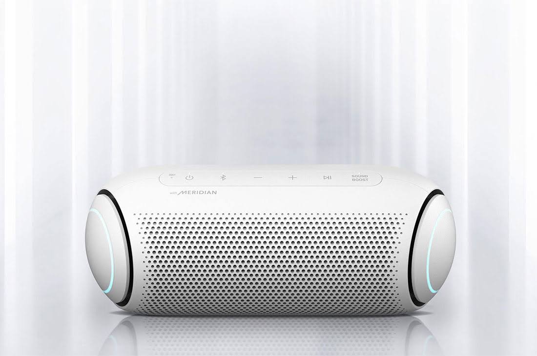 White Portable Bluetooth Speaker I6299