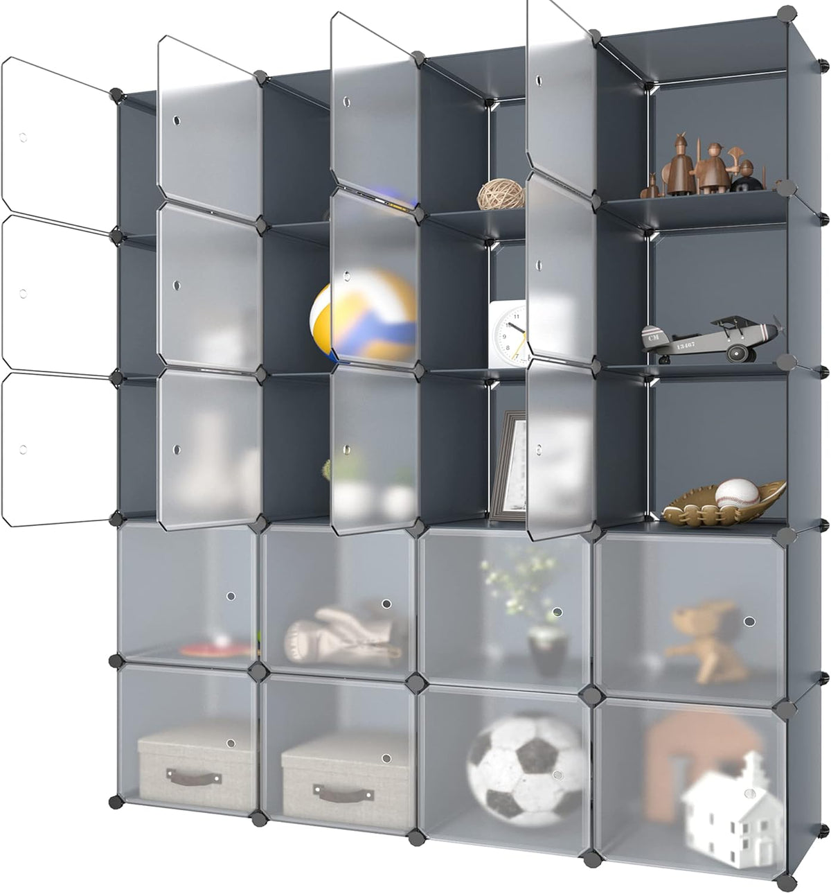 20-Cube Plastic Cube Storage Organizer E8814